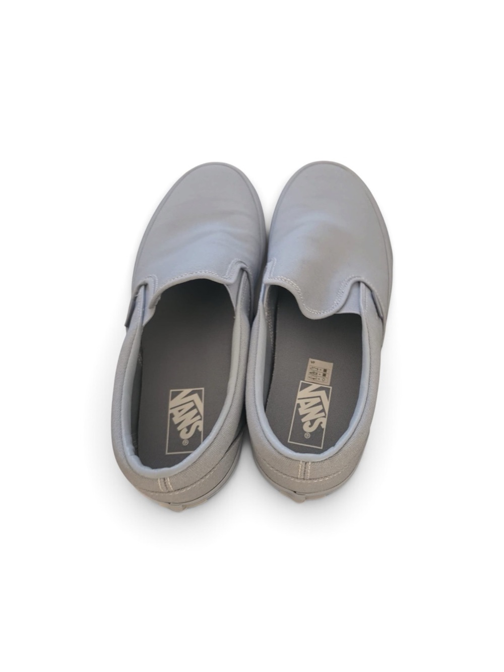 Vans Slip-On Loafers in Light Gray